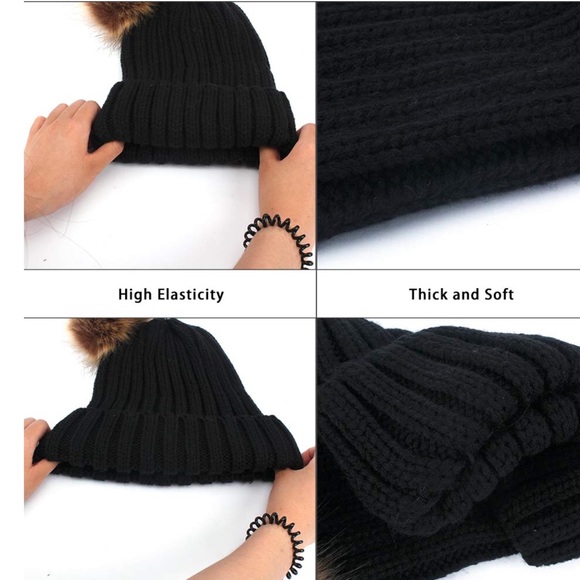 Pompom Knit Hat 💙💙 - Picture 6 of 6